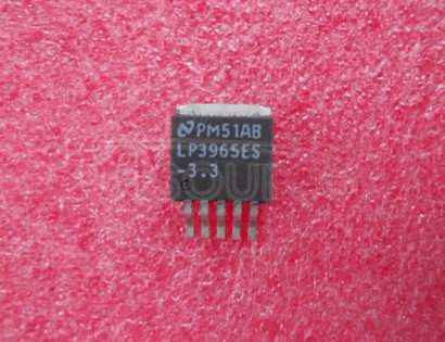 LP3965ES-3.3 LP3962 - 1.5A Fast Ultra Low Dropout Linear Regulator, Package: SOT-223, Pin Nb=5