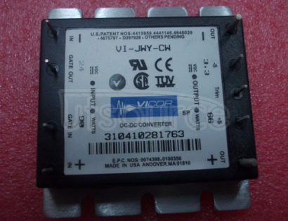 VI-JWY-CW DC-DC   Converters  25 to  100   Watts