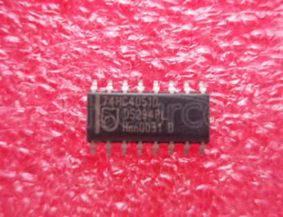 74HC4051 High Speed CMOS Logic Analog Multiplexers/Demultiplexers