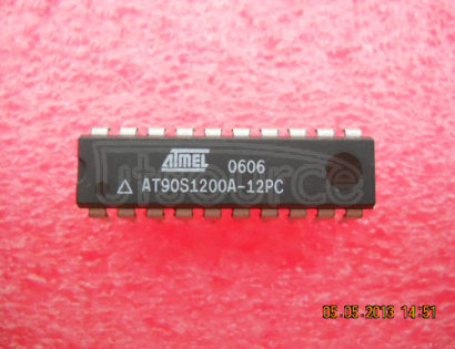 AT90S1200A-12PC 8-Bit Microcontroller with 1K bytes In-System Programmable Flash