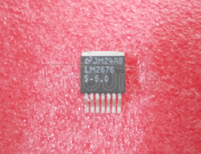 LM2676S-5.0 SIMPLE SWITCHER High Efficiency 3A Step-Down Voltage Regulator