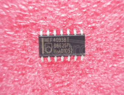 HEF4093BT Quadruple 2-input NAND Schmitt trigger
