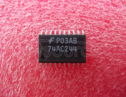 74AC244SC Octal Buffer/Line Driver with 3-STATE Outputs<br/> Package: SOIC-Wide<br/> No of Pins: 20<br/> Container: Rail