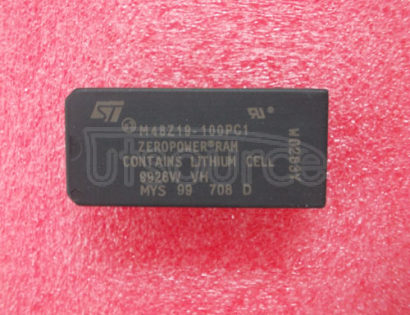 M48Z19-100PC1 CMOS 8K x 8 ZEROPOWER SRAM
