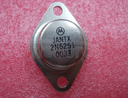 JANTX2N6251 NPN Transistor, Package : TO-3