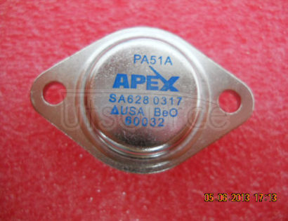 PA51A POWER OPERATIONAL AMPLIFIERS