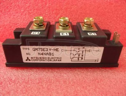 QM75E3Y-HE HIGH POWER SWITCHING USE INSULATED TYPE