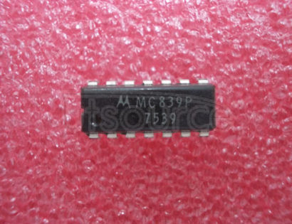 MC839P INTEGRATED CIRCUITS