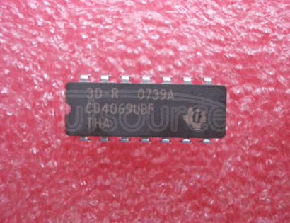 CD4069UBF Quad Differential Comparator 14-SOIC -55 to 125