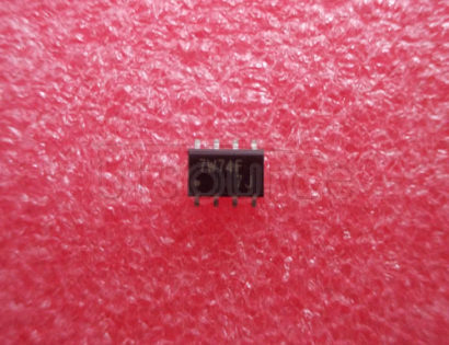 TC7W74F IC HC/UH SERIES, POSITIVE EDGE TRIGGERED D FLIP-FLOP, COMPLEMENTARY OUTPUT, PDSO8, 1.27 MM PITCH, PLASTIC, SOP-8, FF/Latch