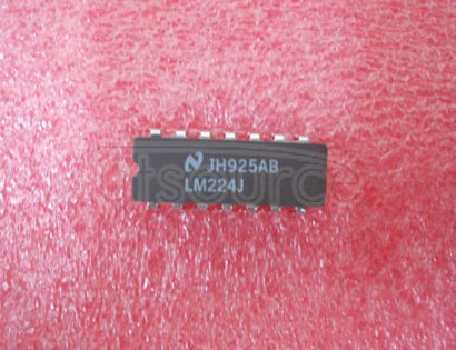 LM224J Low Power Quad Operational Amplifiers