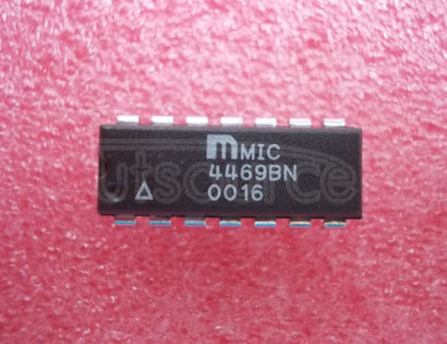 MIC4469BN Quad 1.2A-Peak Low-Side MOSFET Driver Bipolar/CMOS/DMOS