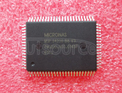 MSP3420G Multistandard   Sound   Processor   Family
