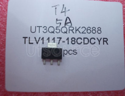 TLV1117-18CDCYR ADJUSTABLE   AND   FIXED   LOW-DROPOUT   VOLTAGE   REGULATOR