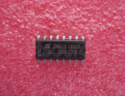 DG211BDY Improved Quad CMOS Analog Switches