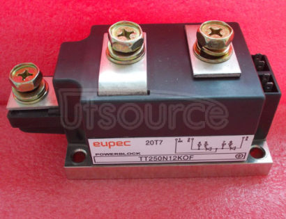 TT250N12KOF SCR / Diode Modules up to 1400V SCR / SCR Phase Control