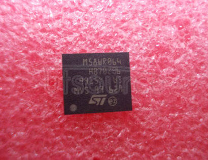 M58WR064 64 Mbit 4Mb x 16, Multiple Bank, Burst 1.8V Supply Flash Memory