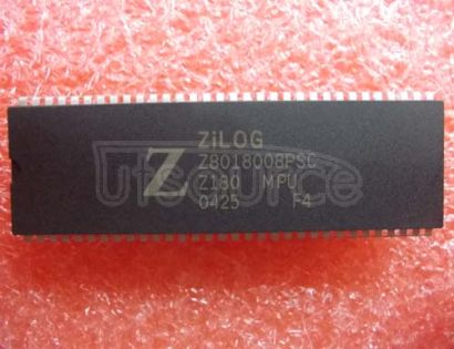 Z8018008PSC ENHANCED Z180 MICROPROCESSOR