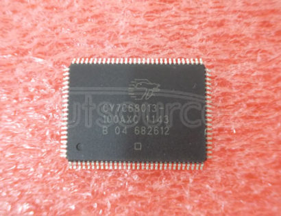 CY7C68013-100AC EZ-USB FX2⑩ USB Microcontroller High-speed USB Peripheral Controller