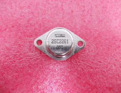 2 Pieces Sanken 2SC2261 NPN Transistors - 140V 12A TO-3 Case Audio Power Output