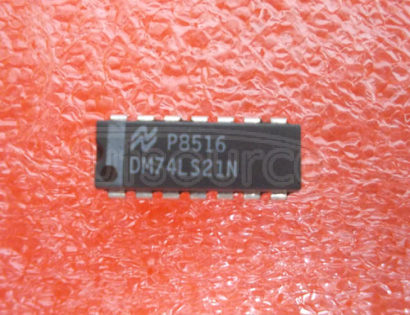 DM74LS21N Dual 4-input AND Gate