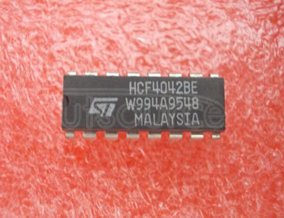 HCF4042BE QUAD CLOCKED ”D” LATCH