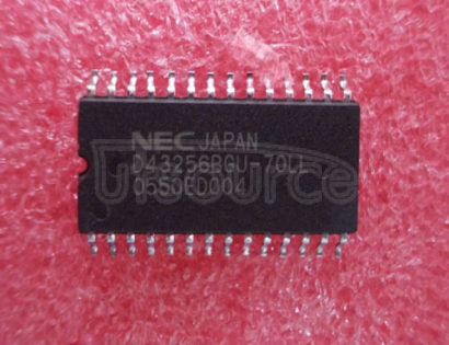 UPD43256BGU-70LL 256K-BIT CMOS STATIC RAM 32K-WORD BY 8-BIT