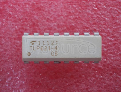 TLP621-4GB Transistor Output Optocoupler, 4-Element, 5300V Isolation, DIP-16