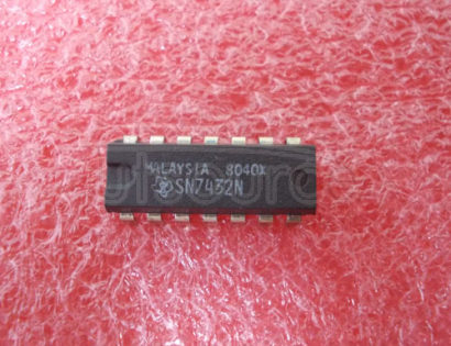 SN7432N QUADRUPLE 2-INPUT POSITIVE-OR GATES SN7432N QUADRUPLE 2-INPUT POSITIVE-OR GATES