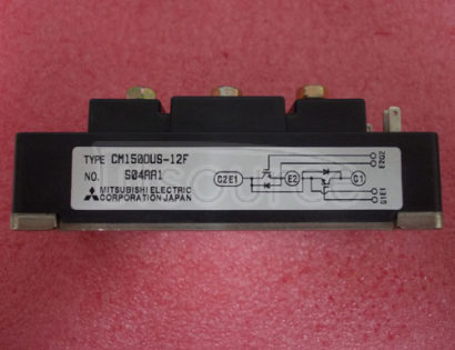 CM150DUS-12F IGBT Module<br/> Continuous Collector Current, Ic:150A<br/> Collector Emitter Saturation Voltage, Vcesat:2V<br/> Power Dissipation, Pd:520W<br/> Collector Emitter Voltage, Vceo:600V