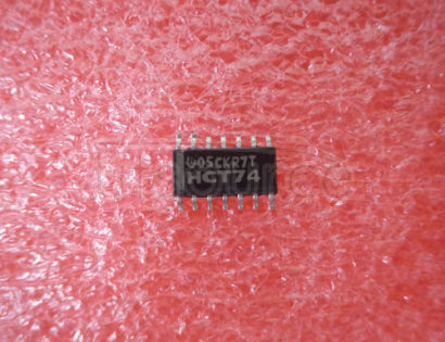 74HCT74D Dual 4-Input Positive-AND Gates 14-SOIC -40 to 85