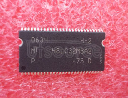 MT48LC32M8A2P-75D SYNCHRONOUS   DRAM