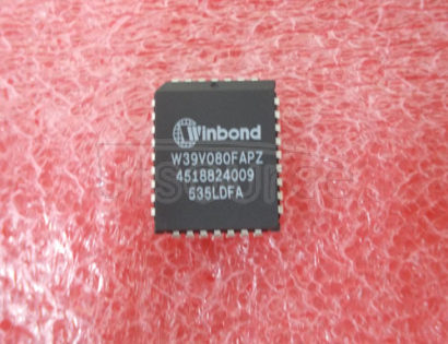 W39V080FAPZ 1M × 8  CMOS   FLASH   MEMORY   WITH   FWH   INTERFACE