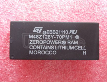 M48Z128Y-70PM1 1 Mbit 128Kb x8 ZEROPOWER SRAM