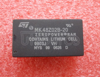 MK48Z02B-20 CMOS 8K x 8 ZEROPOWER SRAM