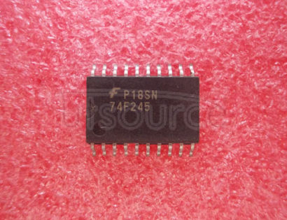 74F245SC Octal Bidirectional Transceiver with 3-STATE Inputs/Outputs<br/> Package: SOIC-Wide<br/> No of Pins: 20<br/> Container: Rail