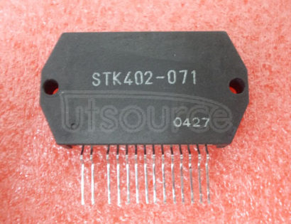 STK402-071 6.5 TO 25E MIN AF POWER AMP