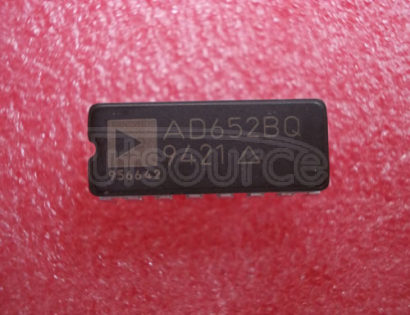 AD652BQ Monolithic Synchronous Voltage-to-Frequency Converter AD652BQ Monolithic Synchronous Voltage-to-Frequency Converter