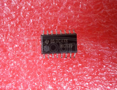 HC139 Dual 2-to-4 line decoder/demultiplexer