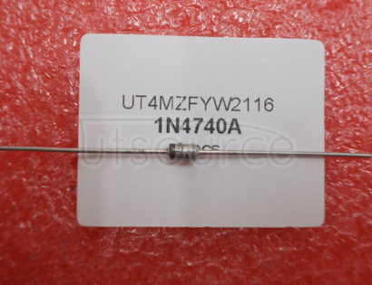 1N4740A Zener Diode Single 10V 5% 7Ohm 1000mW 2-Pin DO-41