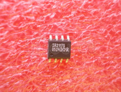 IR2117S 600 V High Side Driver IC with typical 0.25 A source and 0.5 A sink currents in 8 Lead SOIC package for IGBTs and MOSFETs. Also available in 8 Lead PDIP.