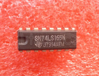 SN74LS165N 8-bit Parallel-to-serial Shift Register