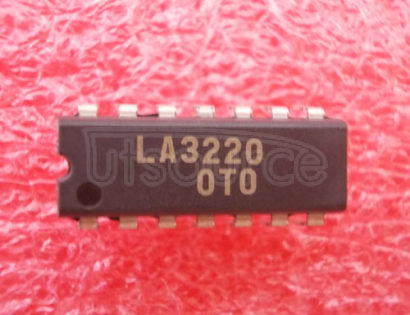 LA3220 2-Channel Equalizer Amplifier with ALC2