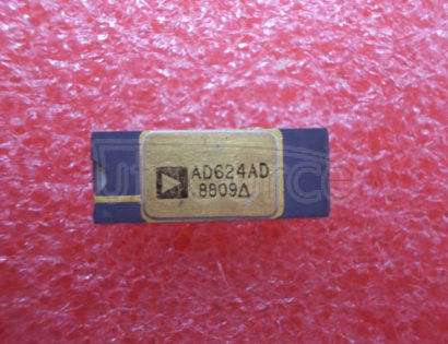 AD624AD INSTRUMENTATION AMPLIFIER, 200 uV OFFSET-MAX, 1 MHz BAND WIDTH, CDIP16, CERAMIC, DIP-16