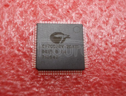 CY7C028V-20AXI 3.3V 32K/64K x 16/18 Dual-Port Static RAM