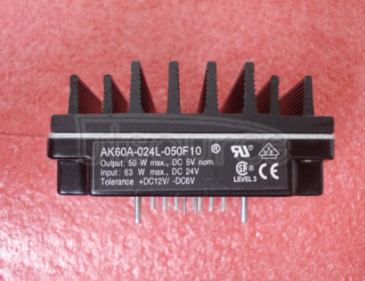 AK60A-024L-050F10 Dual Current Output 12-Bit SoftSpan DACs with Parallel I/O<br/> Package: QFN<br/> No of Pins: 48<br/> Temperature Range: -40°C to +85°C
