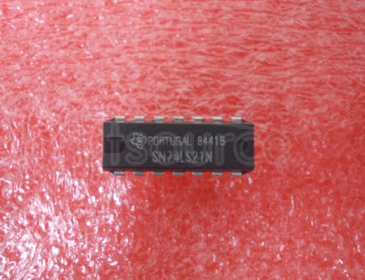 SN74LS21N 500mA, 8V,&#177<br/>2% Tolerance, Voltage Regulator, Ta = -40&#0176<br/>C to +125&#0176<br/>C<br/> Package: DPAK 4 LEAD Single Gauge Surface Mount<br/> No of Pins: 4<br/> Container: Tape and Reel<br/> Qty per Container: 2500