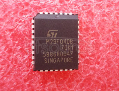 M29F040B70K1 4 Mbit (512Kb x8, Uniform Block) Single Supply Flash Memory