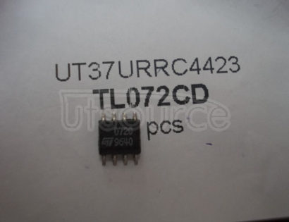 TL072CD LOW-NOISE JFET-INPUT OPERATIONAL AMPLIFIERS