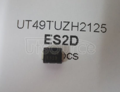 ES2D ES2D Fast Recovery Diodes 200V 2A 0.9V/900mV 20nS SMB/DO-214AA marking  ED fast rectifier